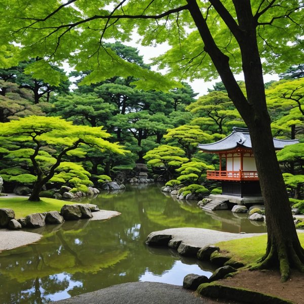 Comment planifier une visite des jardins impériaux à Kyoto, Japon?