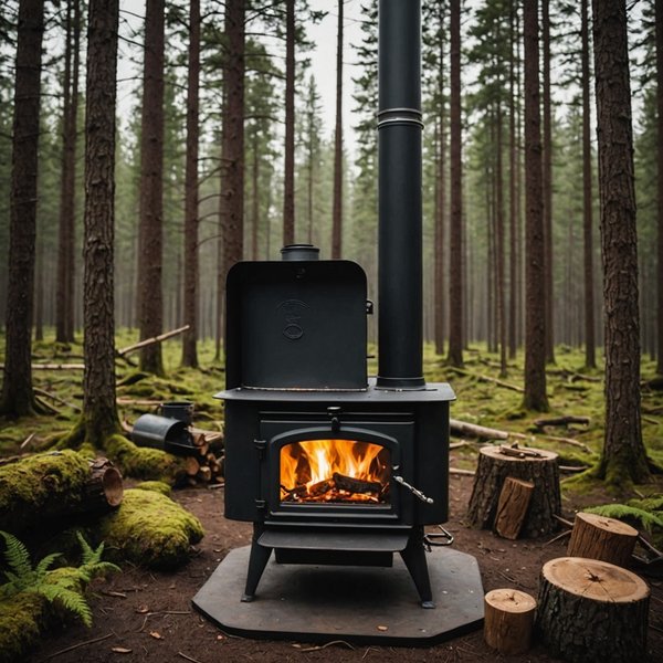 Comment choisir et entretenir un réchaud à bois pour un camping en nature sauvage?